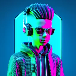 Young cyber 3D
