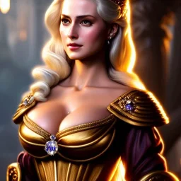 Ultra detailed fullbody Portrait in oil on canvas of beautiful busty Princess Ciri,extremely detailed digital painting, extremely detailed face, crystal clear eyes, mystical colors ,perfectly centered image, perfect composition, rim light, beautiful lighting,masterpiece ,8k, stunning scene, raytracing, anatomically correct, in the style of and robert e howard and Steve Jung and Wizyakuza and Ohrai Noriyoshi and Simon Bisley and uncannyknack.