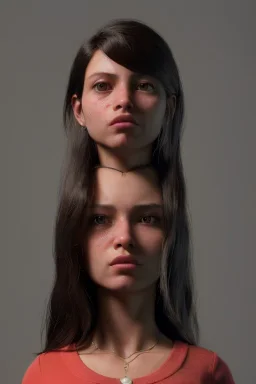 Ultra Realistic image, 25 years old brunette woman, Madrid, portrait, small stature, 1,54 cm tall, 50 kg weight, small chest, yakuza body tattoo, vibrant color, highly detailed, art stations, concept art, smooth, unreal engine 5, god rays, ray tracing, RTX, lumen lighting, ultra detail, volumetric lighting.