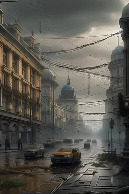 What would Warsaw look like in the style of Death Stranding