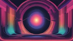 "A thumbnail image for the video showcasing a vibrant alien planet at the heart of a dark cosmos. The planet is surrounded by colorful halos that reflect the magical hues of space. The planet is adorned with bright rays of light, symbolizing the quest for life in unimaginable places."