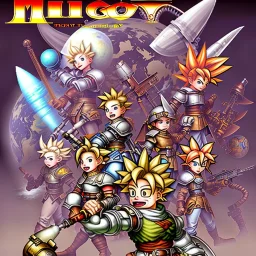 chrono trigger book cover art