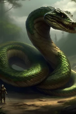 fantasy giant snake