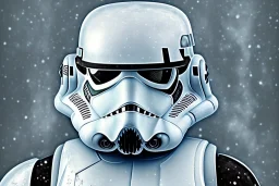 gaspunk stormtrooper in winter