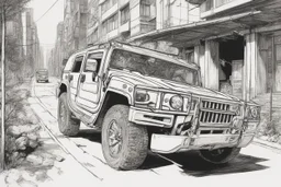 man swinging hummer by kim jung gi