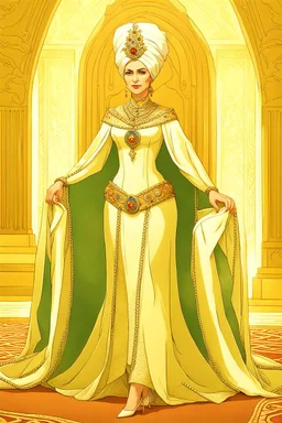 Queen Batoul loved change and innovation, so she decided to bring together the most controversial and beautiful people in her palace. So she asked her royal clerk to search for the best presidents in the world and invite them to her palace for consultation. Its royal clerk was a hard-working and intelligent person, so Afzal found President Trump, Recep Tayyip Erdogan, and Vladimir Putin, and French President, sent them letters and met with them in the Illustrated storie