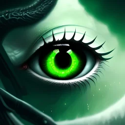 green eye in darkness, fantasy item