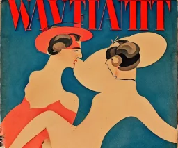 Front Cover of Vanity Fair. Art by "Eduardo García Benito" Benito. 30s of the twentieth century.