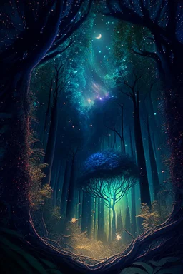 Celestial forest