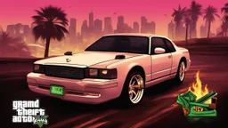 create a GTA STYLE club BACKGROUND picture loading screen without any people in it