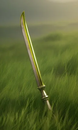 full art grass sword