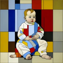 Baby Boy by Piet Mondrian