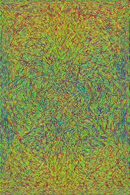from static to symphony; surrealistic optical art