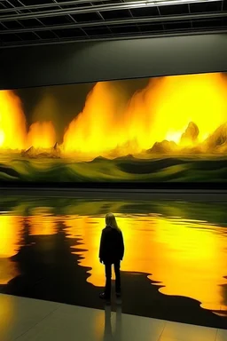 climate disasters by Olafur Eliasson