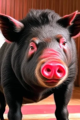 Pig that looks like a bear
