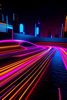 neon race