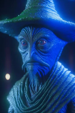 Wizard alien ,3d 4k octane render, smooth, sharp focus, highly detailed, unreal engine 5,
