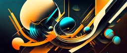 Vector Abstract, science, futurVector Abstract, science, futuristic,