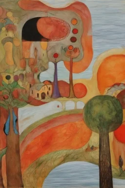 living embodiments of collective patterns; Hundertwasser