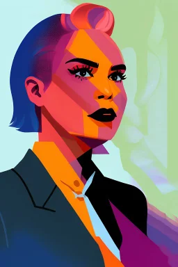 Portrait of powerful women