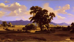 texas landscape by poussin