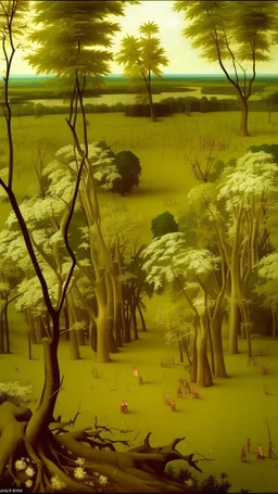 The life of plants is now hidden In these yellow trees and flowers and strange stumps of branches, How dare you let this beauty forest,Your precious soul, Go, so that she would wander the world, Bruegel painting style