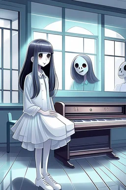 music school girl ghost