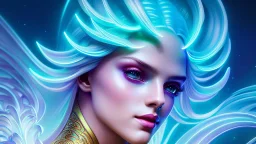 Lexica Aperture v2 Hyper detailed ultra sharp, trending on artstation, vibrant aesthetic, blonde ethereal sublle (((smiling)))+++ luminous heavenly goddess, angel, colorful, psychedelic, ornate, intricate, digital painting, concept art, smooth, sharp focus, illustration, not human anthropomorphic alien cyborg, art by artgerm and greg rutkowski and h. r. giger, louis royo, salvador dali, 8 k