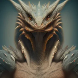 Portrait of dragon, highly detailed, color patterns on wings, soft studio lighting, background 64k