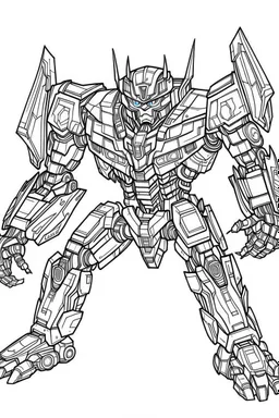 out line art of super transformers car robots colouring pages with white background ,skech style ,full body.only use outline,mandala style,clean line art,white background,no shadow and clear and well outlined