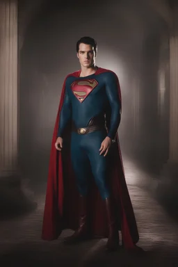 Elvis Henry Cavill Superman - full color digital photograph