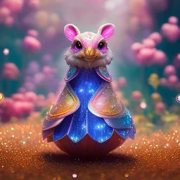 super cute fantasy creature, cute big circular reflective eyes, galactic glitter background, delicate colors, ultra detailed, smooth, light effect，vaporwave colorful, smooth, extremely sharp detail, finely tuned detail, ultra high definition, 8 k, unreal engine 5, ultra sharp focus