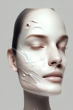 a simple design to clean the skin