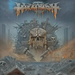 a heavy metal album cover