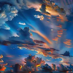 romantic sky shadows