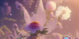 crystal subtle flower in a galactic ambiance beautiful fairy, transparent, delicate colors, in the foreground, full of details, smooth，soft light atmosphere, light effect，vaporwave colorful, concept art, smooth, extremely sharp detail, finely tuned detail, ultra high definition, 8 k, unreal engine 5, ultra sharp focus