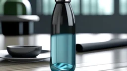 "Unlocking the Hydration Secrets a sleek, stylish water bottle that doesn't just hold water