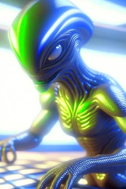 Olympics alien ,3d 4k octane render, smooth, sharp focus, highly detailed, unreal engine 5,