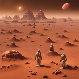 How many different gods are on Mars?