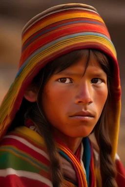 20 year old quechua people