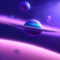 sweet galactic vibe, planets universe, very beautiful blue spaceship, light, very real atmosphere, 8k color pink