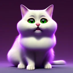 cute cat by pixar