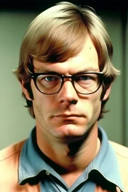 Dahmer mugshot unhappy