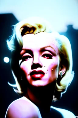 Medium shot portrait, blonde woman, young Marilyn Monroe face, perfect iris, Chanel dress style, paris background, fashion photo, soft color, highly detailed, unreal engine 5, ray tracing, RTX, lumen lighting, ultra detail, volumetric lighting, 3d, finely drawn, high definition, high resolution.