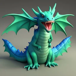 cute dragon 3D