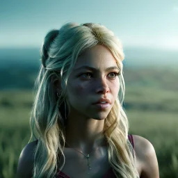 Shakira, artist, 30 years old, Realistic image, waist up portrait, ettro style. loose long hair, eyes make up, perfect, glow, circle iris. concept art, smooth, unreal engine 5, god lights, ray tracing, RTX, lumen lighting, ultra detail, volumetric lighting, 3d, finely drawn, high definition, 4k.