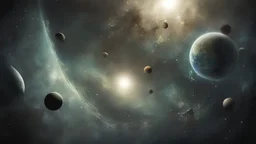 matrix universe, space, planets