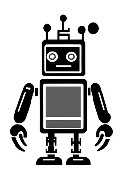 Symbolsk piktogram for En robot