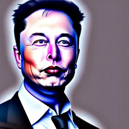 Elon musk pouting lips