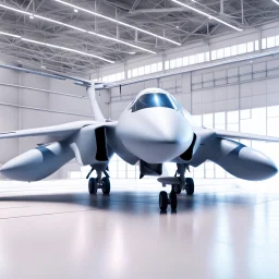 Can artificial intelligence produce a realistic design for a military aircraft?